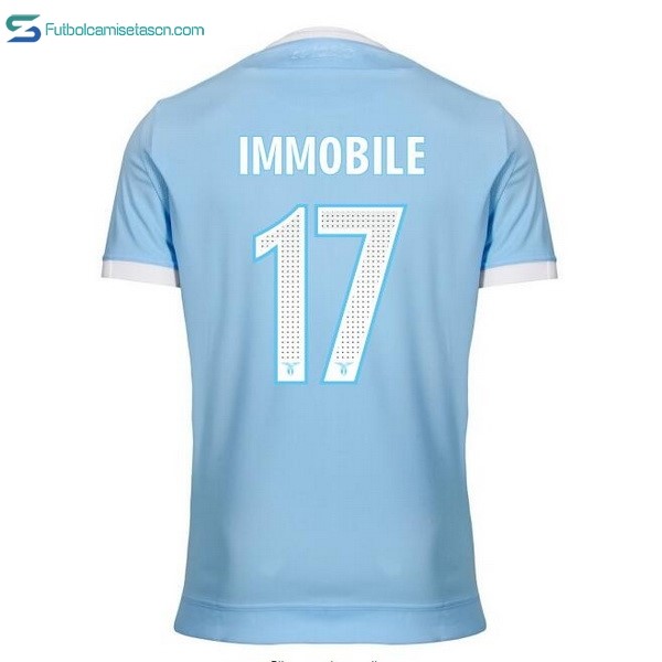 Camiseta Lazio 1ª Immobile 2017/18